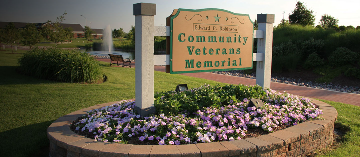 Veterans Memorial Sign
